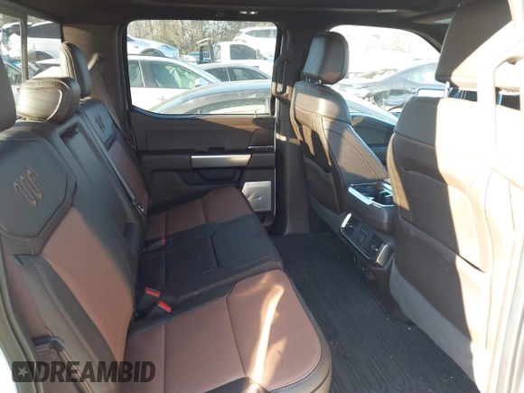 2022 Ford F-150 XL with VIN 1FTFW1ED5NFA02843, listed as a IAAI auction lot 41336268 with 35,066 mi miles. Bid and sale history available at carsss.com. Image 8.