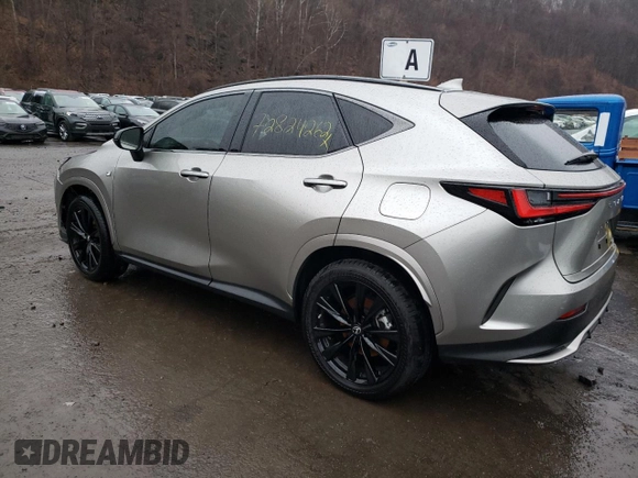 2022 Lexus NX with VIN 2T2KGCEZ0NC003907, listed as a Copart auction lot 72824262 with 3,059 mi miles. Bid and sale history available at carsss.com. Image 2.