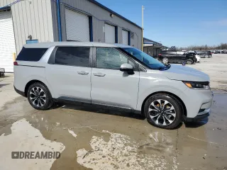 2024 Kia Carnival EX with VIN KNDNC5H34R6432769, listed as a Copart auction lot 49390065 with 11,523 mi miles and Salvage Title. Bid and sale history available at DreamBid. Image 4.