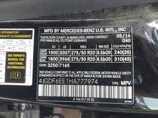 2017 Mercedes-Benz GLS 450 с VIN 4JGDF6EE1HA777974, выставлен на аукционе IAAI как лот 42389845 с пробегом 167 884 миль миль и . История ставок и продаж доступна на DreamBid. Изображение 9.