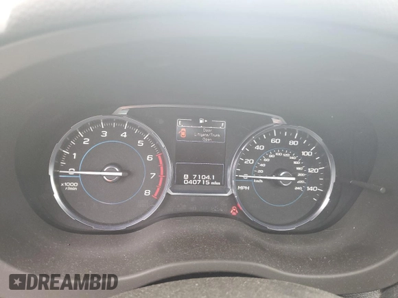 2017 Subaru Forester Touring with VIN JF2SJAWC9HH565195, listed as a Copart auction lot 61631195 with 40,715 mi miles and Salvage title. Bid and sale history available at DreamBid. Image 9.