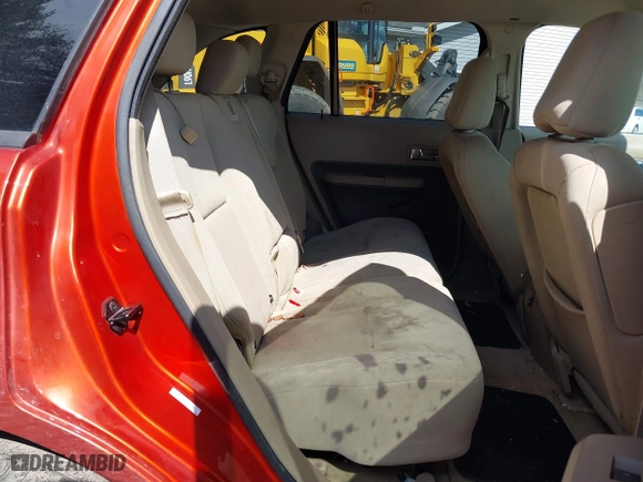 2007 Ford Edge SEL with VIN 2FMDK38C77BB52602, listed as a IAAI auction lot 41806332 with 156,618 mi miles. Bid and sale history available at carsss.com. Image 8.