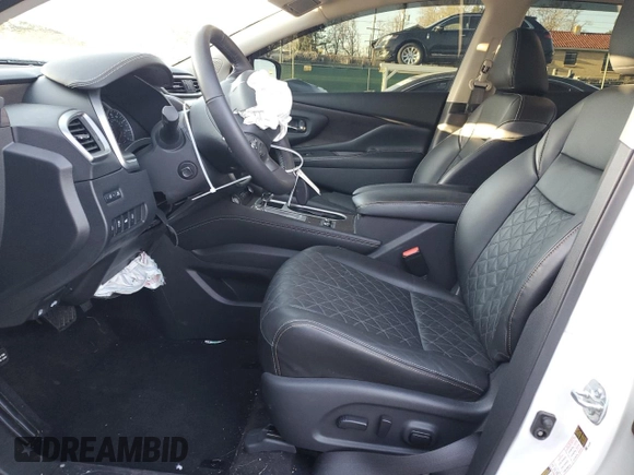 2024 Nissan Murano Platinum z VIN 5N1AZ2DS2RC114297, wystawiony jako Copart lot #53164445 z przebiegiem 8 150 mil mil oraz Szkoda całkowita • Salvage title. Historia ofert i sprzedaży dostępna na DreamBid. Obrazek 7.