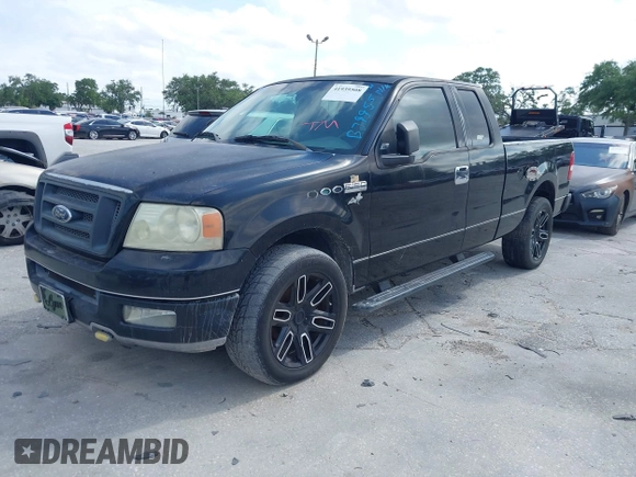 2004 Ford F-150 STX with VIN 1FTRX12W64NB79955, listed as a IAAI auction lot 41939508 with 198,742 mi miles. Bid and sale history available at carsss.com. Image 2.