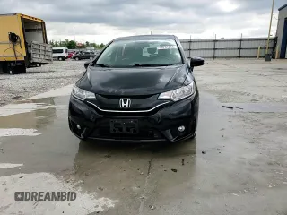 2015 Honda Fit EX-L with VIN 3HGGK5H80FM747461, listed as a Copart auction lot 55731265 with 102,504 mi miles and Salvage title. Bid and sale history available at DreamBid. Image 13.