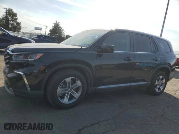 2025 Honda Pilot EX-L z VIN 5FNYG1H46SB083417, wystawiony jako Copart lot #48139585 z przebiegiem 1 664 mil mil oraz Szkoda całkowita • Salvage title. Historia ofert i sprzedaży dostępna na DreamBid. Obrazek 1.