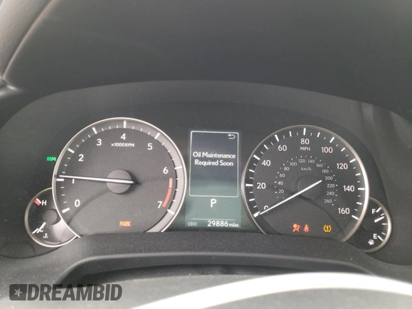 2022 Lexus RX with VIN 2T2HZMDA8NC315799, listed as a Copart auction lot 41355993 with 29,886 mi miles. Bid and sale history available at carsss.com. Image 9.
