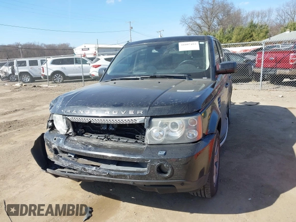 2009 Land Rover Range Rover Sport HSE with VIN SALSK25419A209483, listed as a IAAI auction lot 41807493 with 202,161 mi miles. Bid and sale history available at carsss.com. Image 18.