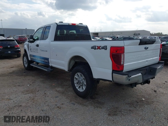 2021 Ford F-250 XL with VIN 1FT7X2BT9MEE07062, listed as a IAAI auction lot 41524525 with 86,924 mi miles and . Bid and sale history available at DreamBid. Image 3.