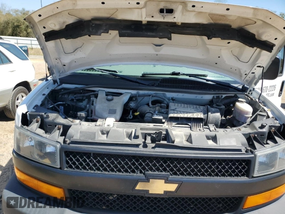 2019 Chevrolet Express Cargo Van with VIN 1GCWGAFG4K1279871, listed as a Copart auction lot 50024895 with 84,102 mi miles and Clean Title. Bid and sale history available at carsss.com. Image 12.