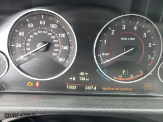 2015 BMW 4 Series 435i xDrive with VIN WBA3R5C57FK371612, listed as a Copart auction lot 49127135 with 75,823 mi miles and Salvage Title. Bid and sale history available at carsss.com. Image 9.