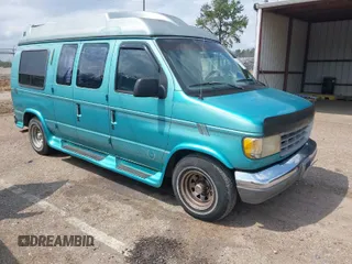 1994 Ford Econoline Cargo with VIN 1FDEE14H3RHA88596, listed as a IAAI auction lot 41948461 with 188,321 mi miles and . Bid and sale history available at DreamBid. Image 1.