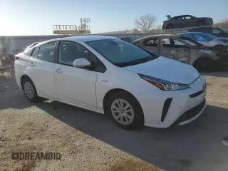 2020 Toyota Prius L Eco with VIN JTDKARFU0L3106035, listed as a Copart auction lot 50264895 with 117,156 mi miles and Salvage Title. Bid and sale history available at DreamBid. Image 4.