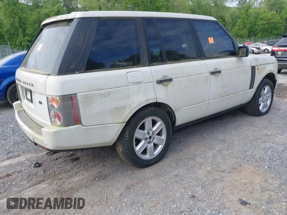 2005 Land Rover Range Rover with VIN SALMF114X5A195476, listed as a IAAI auction lot 42217329 with Not Provided miles and . Bid and sale history available at DreamBid. Image 4.