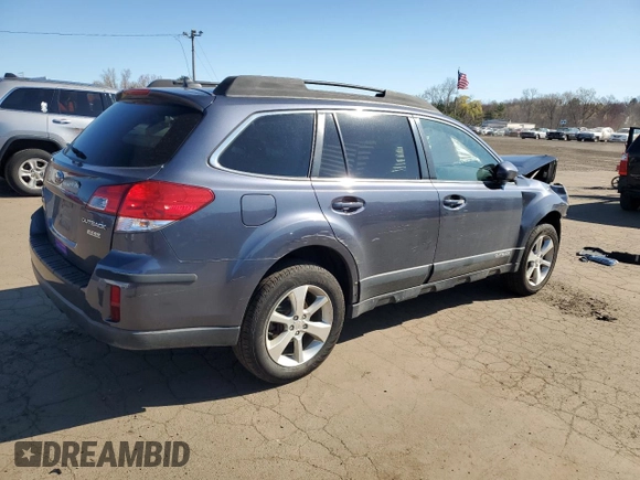 2014 Subaru Outback Limited with VIN 4S4BRBKC5E3201718, listed as a Copart auction lot 53608955 with 131,704 mi miles and Salvage Title. Bid and sale history available at DreamBid. Image 3.