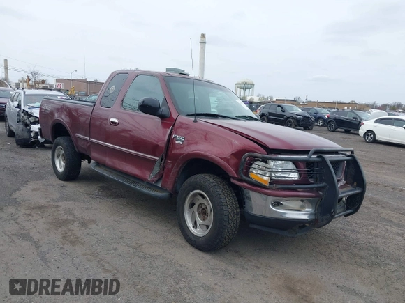1998 Ford F-150 XL with VIN 1FTDX18W9WKA01690, listed as a IAAI auction lot 41944734 with 176,359 mi miles. Bid and sale history available at carsss.com. Image 6.