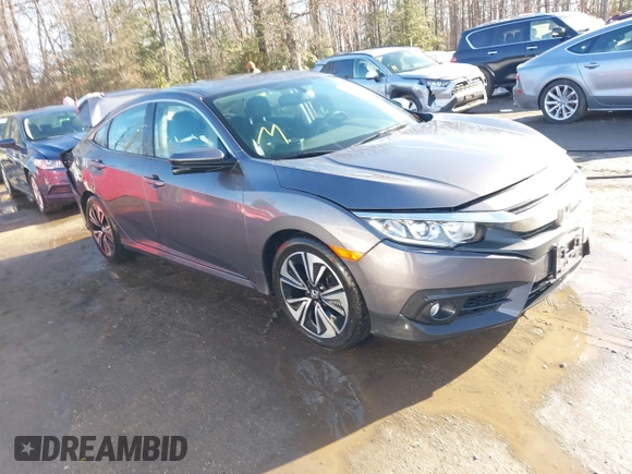 2017 Honda Civic Sedan EX-L with VIN 2HGFC1F70HH633263, listed as a IAAI auction lot 41511642 with 65,769 mi miles. Bid and sale history available at carsss.com. Image 1.