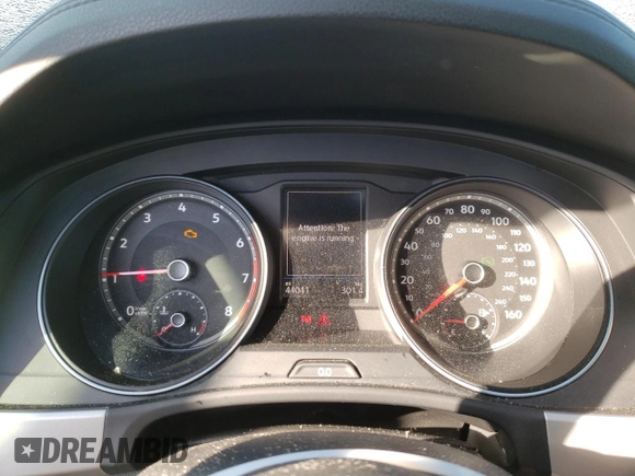 2021 Volkswagen Atlas SE with VIN 1V2JP2CA2MC559861, listed as a Copart auction lot 55724125 with 44,041 mi miles and Salvage title. Bid and sale history available at DreamBid. Image 9.