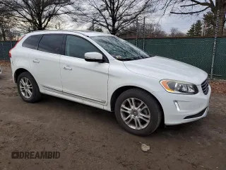 2016 Volvo XC60 T5 Premier with VIN YV4612RK0G2809565, listed as a Copart auction lot 43631585 with 43,164 mi miles and Salvage Title. Bid and sale history available at carsss.com. Image 4.
