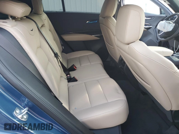 2025 Cadillac XT4 FWD Premium Luxury with VIN 1GYFZCR47SF150673, listed as a Copart auction lot 56108895 with 2,167 mi miles and Salvage title. Bid and sale history available at DreamBid. Image 11.