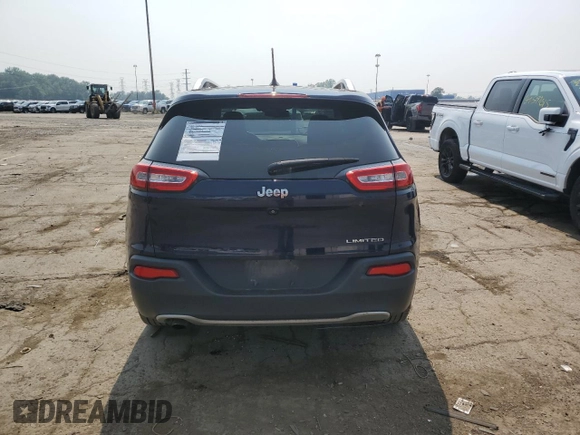 2014 Jeep Cherokee Limited with VIN 1C4PJLDB2EW238218, listed as a Copart auction lot 65024915 with 113,590 mi miles and Clean title. Bid and sale history available at DreamBid. Image 6.