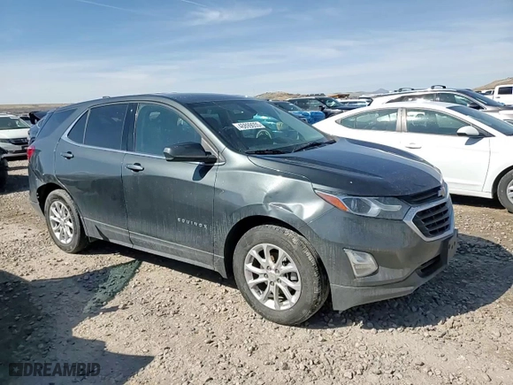 2020 Chevrolet Equinox LT with VIN 3GNAXKEV2LS565323, listed as a Copart auction lot 46899055 with 109,209 mi miles and Salvage Title. Bid and sale history available at carsss.com. Image 10.