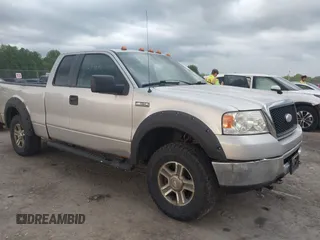2008 Ford F-150 XLT with VIN 1FTPX145X8FC17666, listed as a IAAI auction lot 42357885 with 81,305 mi miles and . Bid and sale history available at DreamBid. Image 1.