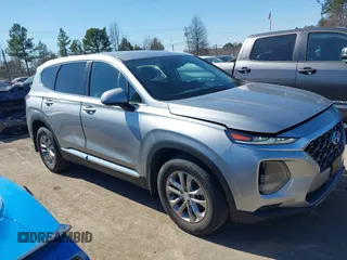2020 Hyundai Santa Fe Essential with VIN 5NMS2CAD2LH285861, listed as a IAAI auction lot 41663398 with 37,756 mi miles. Bid and sale history available at carsss.com. Image 13.