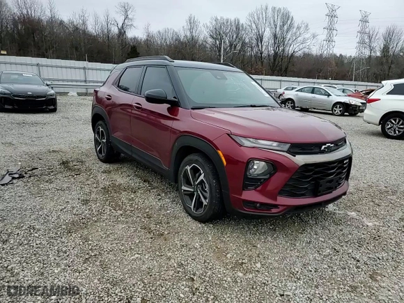 2022 Chevrolet TrailBlazer RS with VIN KL79MTSL1NB103277, listed as a Copart auction lot 87546605 with 50,496 mi miles and Clean Title. Bid and sale history available at carsss.com. Image 12.