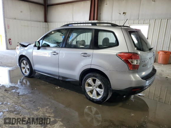 2015 Subaru Forester 2.5i with VIN JF2SJABC9FH497869, listed as a Copart auction lot 54498705 with 188,520 mi miles and Salvage Title. Bid and sale history available at carsss.com. Image 2.