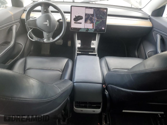 2018 Tesla Model 3 Long Range Battery with VIN 5YJ3E1EA6JF075813, listed as a Copart auction lot 52316125 with 101,460 mi miles and Salvage Title. Bid and sale history available at DreamBid. Image 8.