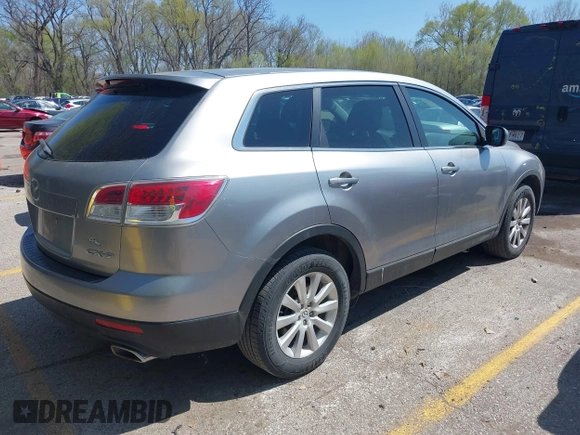 2009 Mazda CX-9 Touring with VIN JM3TB38V690171395, listed as a IAAI auction lot 41976011 with 184,050 mi miles. Bid and sale history available at carsss.com. Image 4.