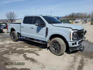 2024 Ford Super Duty F-250 SRW XL with VIN 1FT7W2BN8RED51112, listed as a Copart auction lot 48880945 with 5,200 mi miles and Salvage Title. Bid and sale history available at carsss.com. Image 4.