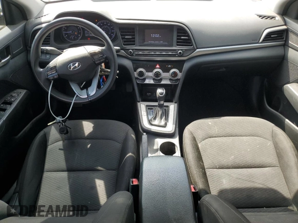 2019 Hyundai Elantra SE with VIN 5NPD74LF4KH497483, listed as a Copart auction lot 50927085 with 74,711 mi miles and Salvage Title. Bid and sale history available at DreamBid. Image 8.