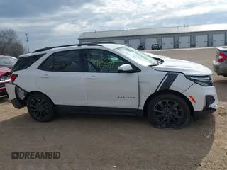 2023 Chevrolet Equinox RS z VIN 3GNAXMEG7PL203601, wystawiony jako IAAI lot #41913587 z przebiegiem 12 837 mil mil oraz . Historia ofert i sprzedaży dostępna na DreamBid. Obrazek 14.
