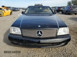 2000 Mercedes-Benz SL-Class with VIN WDBFA68FXYF190187, listed as a Copart auction lot 81103834 with 0 mi miles and Salvage Title. Bid and sale history available at carsss.com. Image 5.