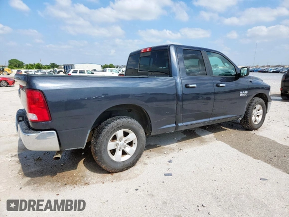 2018 Ram 1500 SLT with VIN 1C6RR6GG9JS114370, listed as a Copart auction lot 59594625 with 169,507 mi miles and Salvage title. Bid and sale history available at DreamBid. Image 3.