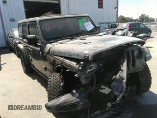 2022 Jeep Wrangler Unlimited Rubicon with VIN 1C4JJXR60NW182756, listed as a IAAI auction lot 36927414 with Not provided miles and . Bid and sale history available at DreamBid. Image 1.