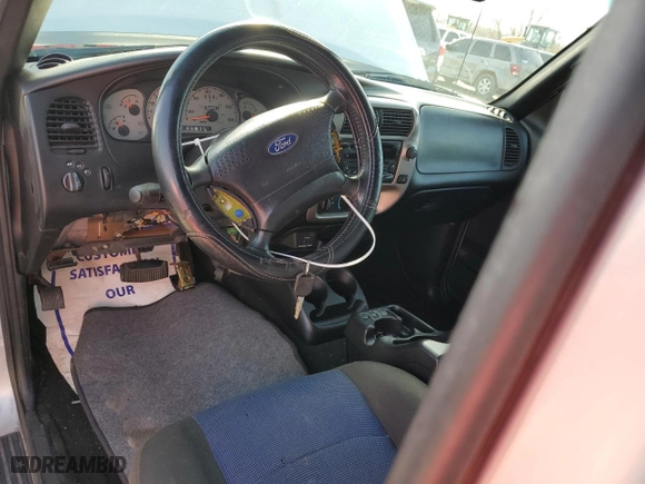 2003 Ford Ranger XL Fleet with VIN 1FTZR45E93TA38273, listed as a Copart auction lot 51609865 with 156,039 mi miles and Salvage Title. Bid and sale history available at carsss.com. Image 8.