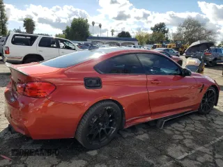 2015 BMW M4 with VIN WBS3R9C57FF708758, listed as a Copart auction lot 41101764 with 65,416 mi miles. Bid and sale history available at carsss.com. Image 3.