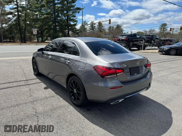 2020 Mercedes-Benz A 220 with VIN W1K3G4FB4LW044986, listed as a Copart auction lot 53710815 with 29,631 mi miles and Clean Title. Bid and sale history available at DreamBid. Image 4.