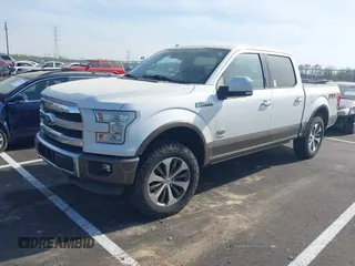 2015 Ford F-150 XLT with VIN 1FTEW1EGXFFB56438, listed as a IAAI auction lot 41902217 with 200,823 mi miles. Bid and sale history available at carsss.com. Image 2.