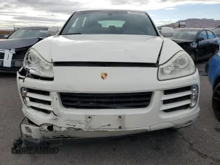 2008 Porsche Cayenne S with VIN WP1AB29PX8LA41318, listed as a Copart auction lot 48974565 with 96,782 mi miles and Salvage title. Bid and sale history available at DreamBid. Image 5.