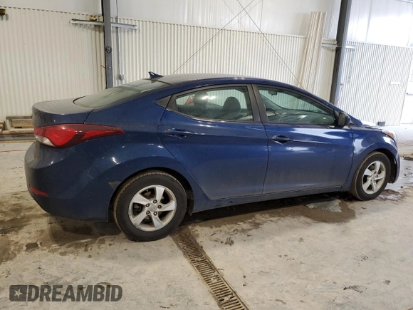 2015 Hyundai Elantra SE with VIN 5NPDH4AE7FH640276, listed as a Copart auction lot 47742295 with 158,144 mi miles and Salvage Title. Bid and sale history available at DreamBid. Image 3.