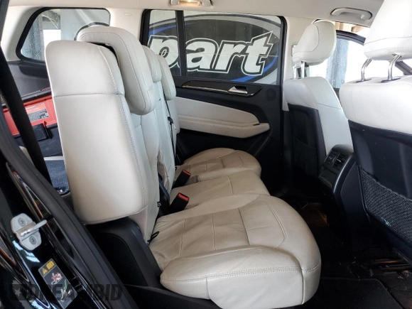 2017 Mercedes-Benz GLS 450 with VIN 4JGDF6EE2HA857803, listed as a Copart auction lot 63474225 with 83,823 mi miles and Salvage title. Bid and sale history available at DreamBid. Image 11.