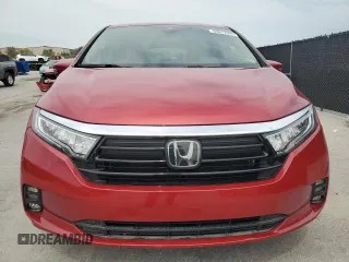 2023 Honda Odyssey EX-L с VIN 5FNRL6H67PB007744, выставлен на аукционе Copart как лот 59012905 с пробегом 25 320 миль миль и Списание • Salvage title. История ставок и продаж доступна на DreamBid. Изображение 5.