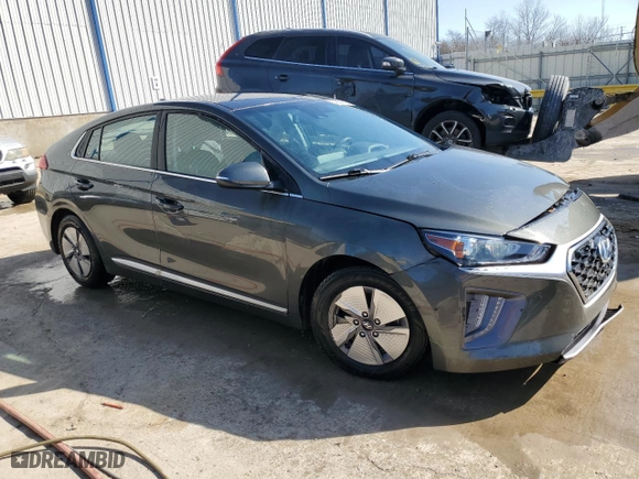 2022 Hyundai Ioniq Hybrid SE with VIN KMHC75LC0NU273673, listed as a Copart auction lot 48397415 with 56,790 mi miles and Salvage Title. Bid and sale history available at carsss.com. Image 4.