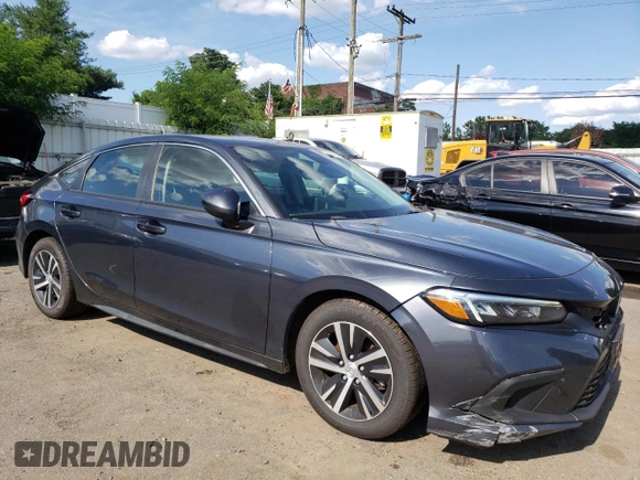 2022 Honda Civic LX z VIN 19XFL2H52NE000724, wystawiony jako Copart lot #60699254 z przebiegiem 63 830 mil mil oraz Szkoda całkowita • Salvage title. Historia ofert i sprzedaży dostępna na DreamBid. Obrazek 4.