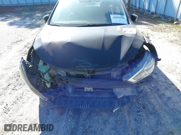 2016 Nissan Sentra S with VIN 3N1AB7AP6GY319909, listed as a IAAI auction lot 40891998 with 99,381 mi miles. Bid and sale history available at carsss.com. Image 6.