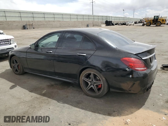 2016 Mercedes-Benz C 450 AMG with VIN 55SWF6EB1GU131891, listed as a Copart auction lot 50634345 with 33,888 mi miles and Clean Title. Bid and sale history available at carsss.com. Image 2.